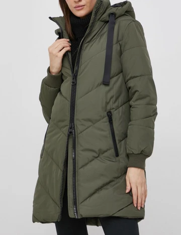 Geaca Jacqueline de Yong, verde, XS Verde