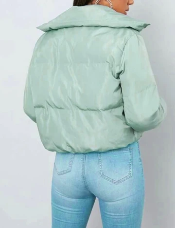 Geaca SHEIN, verde, M