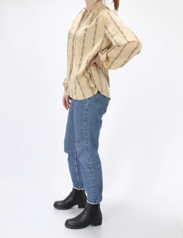 Bluza Vila, crem, 38 Crem