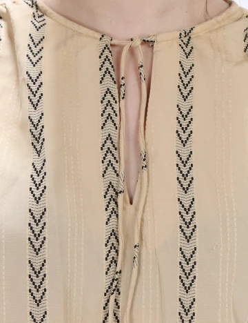 Bluza Vila, crem, 38 Crem