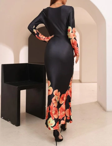 Rochie lunga SHEIN, negru, M