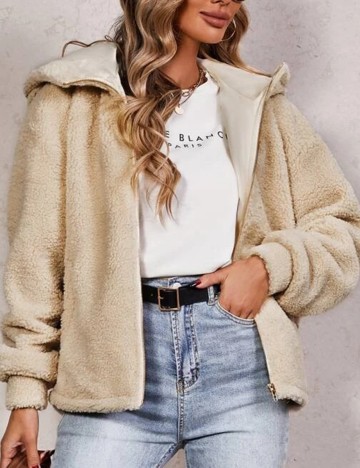 Jacheta SHEIN, crem, XS