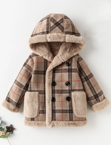 Palton Shein Kids, maro, 3-4 ANI