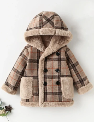 Palton Shein Kids, maro, 3-4 ANI