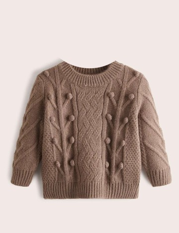 Pulover Shein Kids, maro, 5-6 ANI