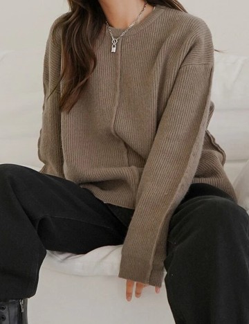 Bluza Dazy, maro, L