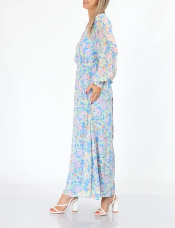 Rochie lunga Vila, floral