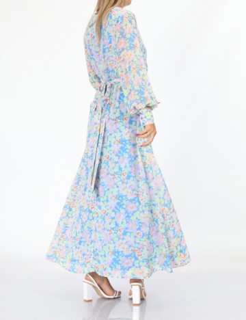 Rochie lunga Vila, floral