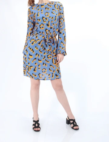 Rochie scurta Vila, albastru, 38