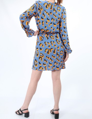 Rochie scurta Vila, albastru, 38