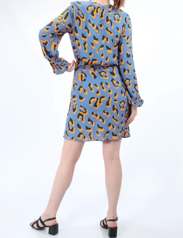 Rochie scurta Vila, albastru, 38