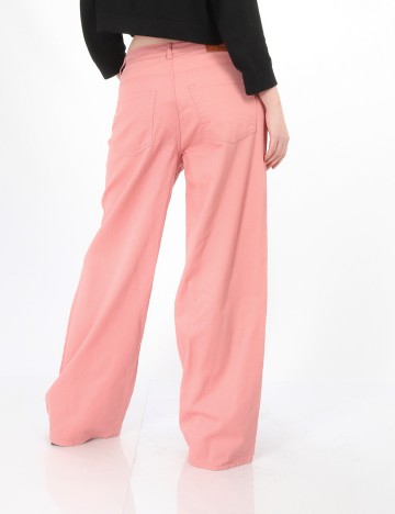 Pantaloni Object, roz, M