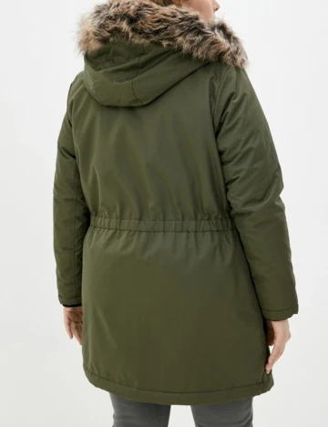Geaca Only Carmakoma, verde, M-46/48 Verde