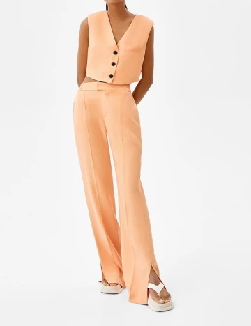 Vesta Bershka, portocaliu, XS-S