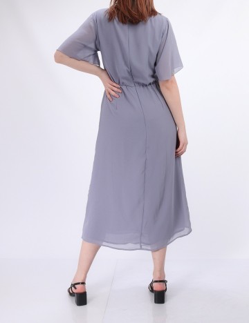 Rochie medie BUBBLEROOM, mov, 36