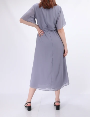 Rochie medie BUBBLEROOM, mov, 36