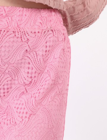Pantaloni Vila, roz, M