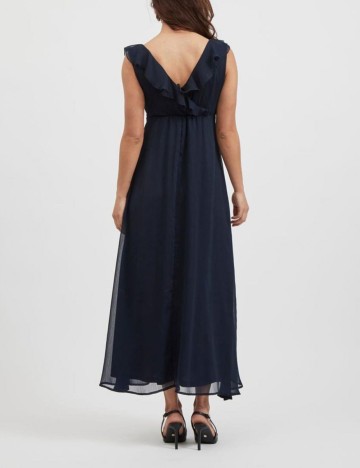 Rochie Lunga Vila, bleumarin, 34