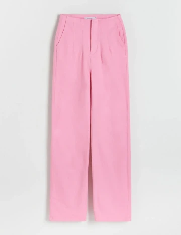 Pantaloni Reserved, roz, L
