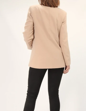 Blazer New look, crem, 38 Crem