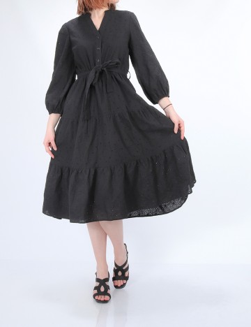 Rochie Medie Reserved, negru, 36