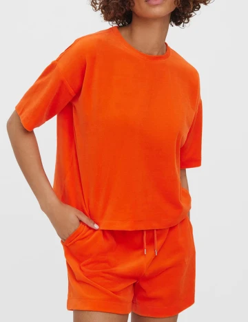 Tricou Vero Moda, portocaliu, S