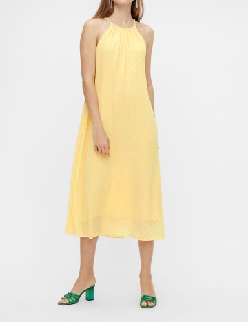 Rochie medie Y.A.S, galben, L