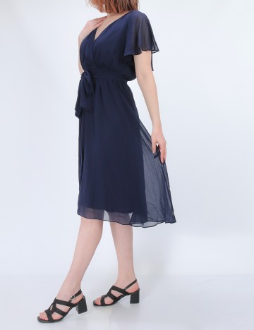 Rochie scurta Goddiva, bleumarin, 36