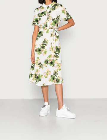 Rochie medie Vila, floral, 42