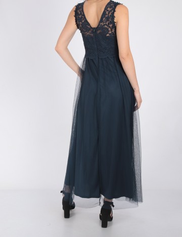Rochie lunga Vila, bleumarin