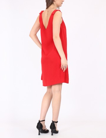 Rochie scurta Vila, rosu, 34
