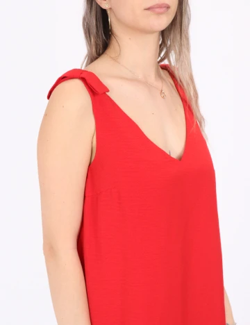 Rochie scurta Vila, rosu, 34