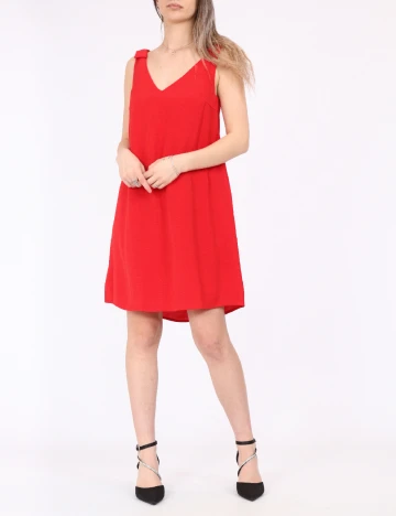 Rochie scurta Vila, rosu, 34