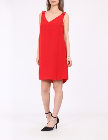 Rochie scurta Vila, rosu, 34