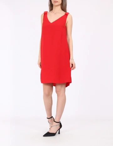 Rochie scurta Vila, rosu, 34