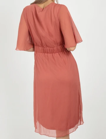 Rochie scurta Vila, somon, 40