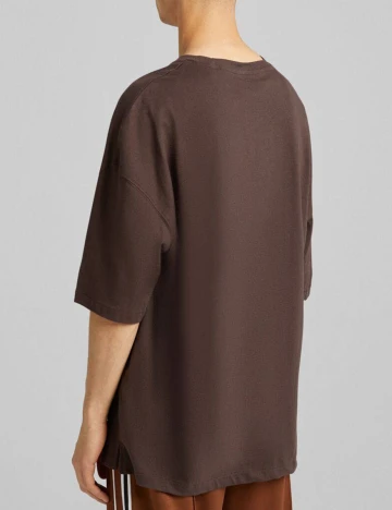 Tricou Bershka, maro, M Maro