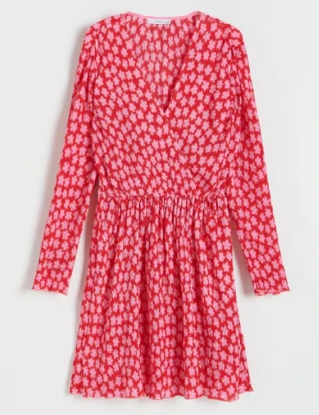 Rochie scurta Reserved, rosu