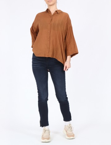 
						Camasa Mango, maro, M