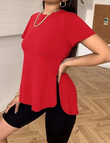 Tricou SHEIN, rosu, M