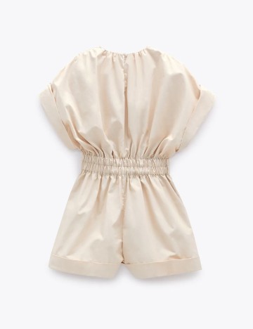 Salopeta Zara, crem, M