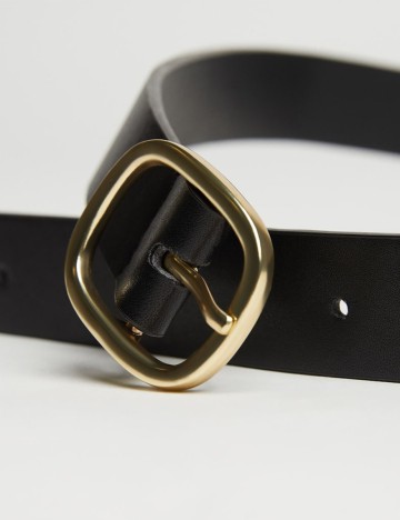 Curea Bershka, negru, 85