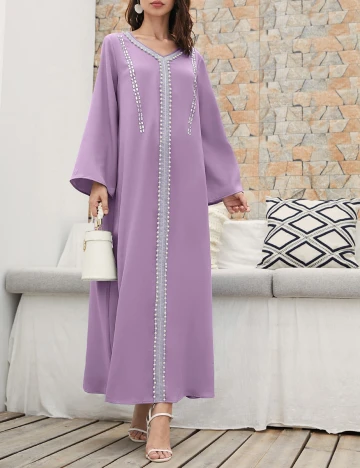 Rochie Lunga SHEIN, mov, XL