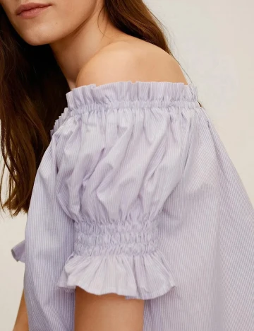 Bluza Mango, mov, XS Mov