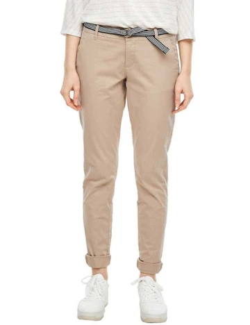 Pantaloni s.Oliver, maro