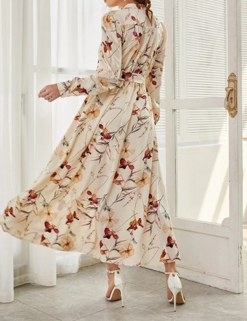 Rochie Lunga SHEIN, crem, S
