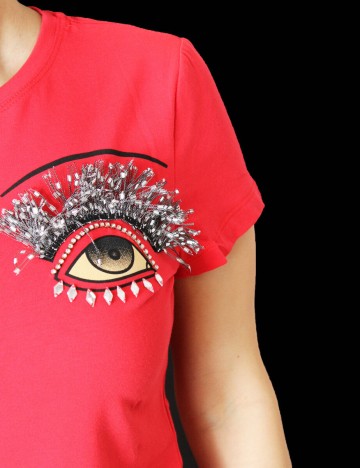 Tricou Monte Cervino MONTE CERVINO, rosu, L