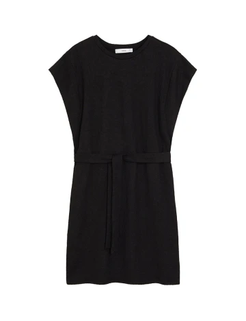 Rochie scurta Mango, negru, XS