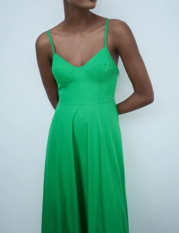 Rochie Zara, verde deschis, M