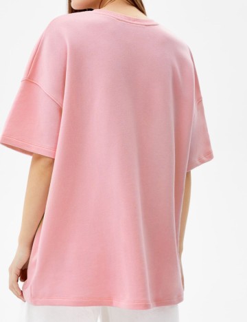 Tricou Bershka, roz, M